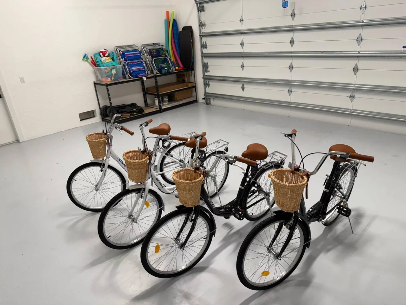 Las cuatro bicicletas incluidas