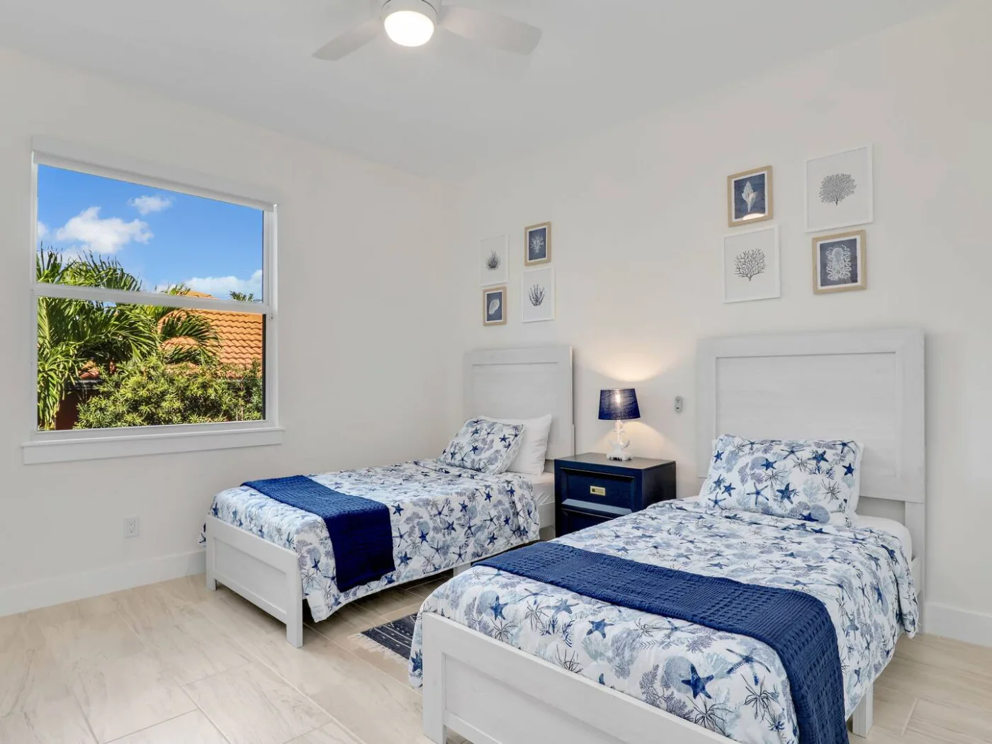 El dormitorio de las dos camas