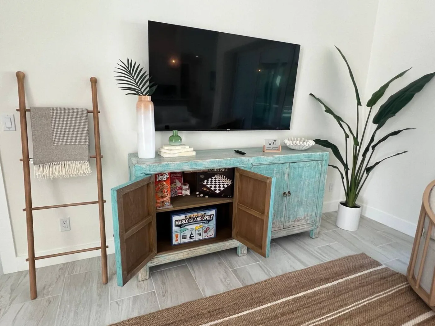 El mueble de televisión